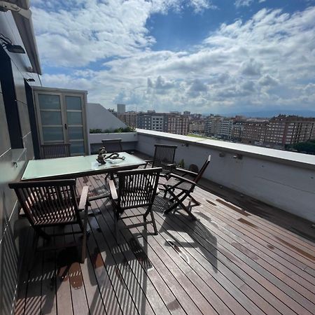 Ferienwohnung El Atico De La Playa Parking Gratis Gijón Exterior foto